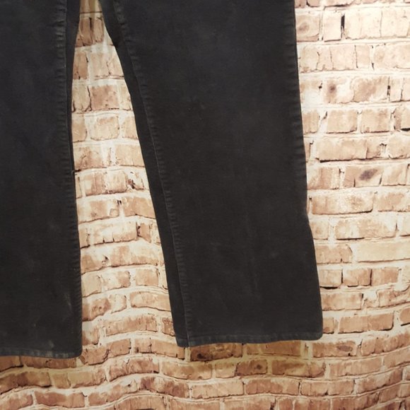 Chaps Black Corduroy Pants Size 12P - Picture 4 of 10